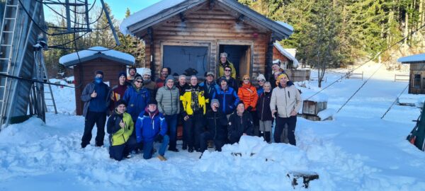 Bénévoles station de ski du Planolet en Chartreuse